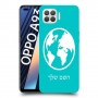 עולם כיסוי מגן קשיח בעיצוב אישי עם השם שלך ל Oppo A93 יחידה אחת סקרין מובייל