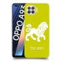 אריה כיסוי מגן קשיח בעיצוב אישי עם השם שלך ל Oppo A93 יחידה אחת סקרין מובייל