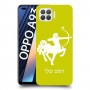 קשת כיסוי מגן קשיח בעיצוב אישי עם השם שלך ל Oppo A93 יחידה אחת סקרין מובייל