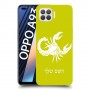 עקרב כיסוי מגן קשיח בעיצוב אישי עם השם שלך ל Oppo A93 יחידה אחת סקרין מובייל