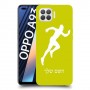 רץ כיסוי מגן קשיח בעיצוב אישי עם השם שלך ל Oppo A93 יחידה אחת סקרין מובייל