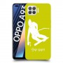 סקִי כיסוי מגן קשיח בעיצוב אישי עם השם שלך ל Oppo A93 יחידה אחת סקרין מובייל