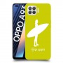 גלישה כיסוי מגן קשיח בעיצוב אישי עם השם שלך ל Oppo A93 יחידה אחת סקרין מובייל