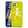שלד כיסוי מגן קשיח בעיצוב אישי עם השם שלך ל Oppo A93 יחידה אחת סקרין מובייל