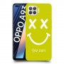 סמיילי כיסוי מגן קשיח בעיצוב אישי עם השם שלך ל Oppo A93 יחידה אחת סקרין מובייל