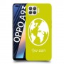 עולם כיסוי מגן קשיח בעיצוב אישי עם השם שלך ל Oppo A93 יחידה אחת סקרין מובייל