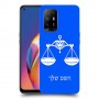 מאזניים כיסוי מגן קשיח בעיצוב אישי עם השם שלך ל Oppo A94 5G יחידה אחת סקרין מובייל