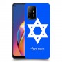 מגן דוד - ישראל כיסוי מגן קשיח בעיצוב אישי עם השם שלך ל Oppo A94 5G יחידה אחת סקרין מובייל
