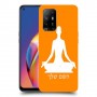 יוגה כיסוי מגן קשיח בעיצוב אישי עם השם שלך ל Oppo A94 5G יחידה אחת סקרין מובייל