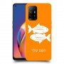 דגים כיסוי מגן קשיח בעיצוב אישי עם השם שלך ל Oppo A94 5G יחידה אחת סקרין מובייל