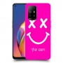 סמיילי כיסוי מגן קשיח בעיצוב אישי עם השם שלך ל Oppo A94 5G יחידה אחת סקרין מובייל