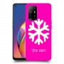 שלג כיסוי מגן קשיח בעיצוב אישי עם השם שלך ל Oppo A94 5G יחידה אחת סקרין מובייל
