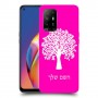 עץ כיסוי מגן קשיח בעיצוב אישי עם השם שלך ל Oppo A94 5G יחידה אחת סקרין מובייל