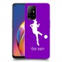 כדורגל - אישה כיסוי מגן קשיח בעיצוב אישי עם השם שלך ל Oppo A94 5G יחידה אחת סקרין מובייל