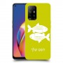 דגים כיסוי מגן קשיח בעיצוב אישי עם השם שלך ל Oppo A94 5G יחידה אחת סקרין מובייל