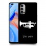 חצוצרה כיסוי מגן קשיח בעיצוב אישי עם השם שלך ל Oppo Reno4 5G יחידה אחת סקרין מובייל