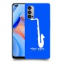 סקספון כיסוי מגן קשיח בעיצוב אישי עם השם שלך ל Oppo Reno4 5G יחידה אחת סקרין מובייל