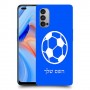 כדורגל - כדור כיסוי מגן קשיח בעיצוב אישי עם השם שלך ל Oppo Reno4 5G יחידה אחת סקרין מובייל