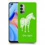 זברה כיסוי מגן קשיח בעיצוב אישי עם השם שלך ל Oppo Reno4 5G יחידה אחת סקרין מובייל