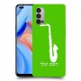 סקספון כיסוי מגן קשיח בעיצוב אישי עם השם שלך ל Oppo Reno4 5G יחידה אחת סקרין מובייל
