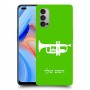 חצוצרה כיסוי מגן קשיח בעיצוב אישי עם השם שלך ל Oppo Reno4 5G יחידה אחת סקרין מובייל