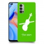 כינור כיסוי מגן קשיח בעיצוב אישי עם השם שלך ל Oppo Reno4 5G יחידה אחת סקרין מובייל