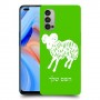 טלה כיסוי מגן קשיח בעיצוב אישי עם השם שלך ל Oppo Reno4 5G יחידה אחת סקרין מובייל
