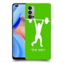 הרמת משקולות כיסוי מגן קשיח בעיצוב אישי עם השם שלך ל Oppo Reno4 5G יחידה אחת סקרין מובייל
