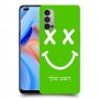 סמיילי כיסוי מגן קשיח בעיצוב אישי עם השם שלך ל Oppo Reno4 5G יחידה אחת סקרין מובייל