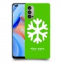 שלג כיסוי מגן קשיח בעיצוב אישי עם השם שלך ל Oppo Reno4 5G יחידה אחת סקרין מובייל