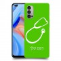 רופא סטטוסקופ כיסוי מגן קשיח בעיצוב אישי עם השם שלך ל Oppo Reno4 5G יחידה אחת סקרין מובייל