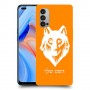 זאב כיסוי מגן קשיח בעיצוב אישי עם השם שלך ל Oppo Reno4 5G יחידה אחת סקרין מובייל