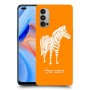זברה כיסוי מגן קשיח בעיצוב אישי עם השם שלך ל Oppo Reno4 5G יחידה אחת סקרין מובייל