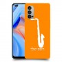 סקספון כיסוי מגן קשיח בעיצוב אישי עם השם שלך ל Oppo Reno4 5G יחידה אחת סקרין מובייל