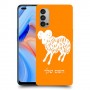טלה כיסוי מגן קשיח בעיצוב אישי עם השם שלך ל Oppo Reno4 5G יחידה אחת סקרין מובייל