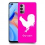 תרנגול כיסוי מגן קשיח בעיצוב אישי עם השם שלך ל Oppo Reno4 5G יחידה אחת סקרין מובייל