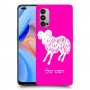 טלה כיסוי מגן קשיח בעיצוב אישי עם השם שלך ל Oppo Reno4 5G יחידה אחת סקרין מובייל