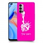 פסל החירות כיסוי מגן קשיח בעיצוב אישי עם השם שלך ל Oppo Reno4 5G יחידה אחת סקרין מובייל