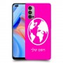 עולם כיסוי מגן קשיח בעיצוב אישי עם השם שלך ל Oppo Reno4 5G יחידה אחת סקרין מובייל