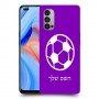 כדורגל - כדור כיסוי מגן קשיח בעיצוב אישי עם השם שלך ל Oppo Reno4 5G יחידה אחת סקרין מובייל