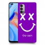 סמיילי כיסוי מגן קשיח בעיצוב אישי עם השם שלך ל Oppo Reno4 5G יחידה אחת סקרין מובייל