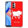 שור כיסוי מגן קשיח בעיצוב אישי עם השם שלך ל Oppo Reno4 5G יחידה אחת סקרין מובייל