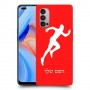 רץ כיסוי מגן קשיח בעיצוב אישי עם השם שלך ל Oppo Reno4 5G יחידה אחת סקרין מובייל