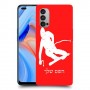 סקִי כיסוי מגן קשיח בעיצוב אישי עם השם שלך ל Oppo Reno4 5G יחידה אחת סקרין מובייל