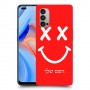 סמיילי כיסוי מגן קשיח בעיצוב אישי עם השם שלך ל Oppo Reno4 5G יחידה אחת סקרין מובייל