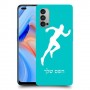 רץ כיסוי מגן קשיח בעיצוב אישי עם השם שלך ל Oppo Reno4 5G יחידה אחת סקרין מובייל