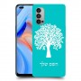 עץ כיסוי מגן קשיח בעיצוב אישי עם השם שלך ל Oppo Reno4 5G יחידה אחת סקרין מובייל