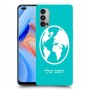 עולם כיסוי מגן קשיח בעיצוב אישי עם השם שלך ל Oppo Reno4 5G יחידה אחת סקרין מובייל