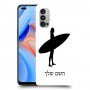 גלישה כיסוי מגן קשיח בעיצוב אישי עם השם שלך ל Oppo Reno4 5G יחידה אחת סקרין מובייל