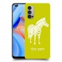 זברה כיסוי מגן קשיח בעיצוב אישי עם השם שלך ל Oppo Reno4 5G יחידה אחת סקרין מובייל